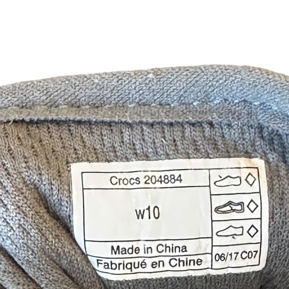 CROCS Citilane Roka Court Sneakers in Dark Grey Women’s 10 204884 - Picture 7 of 7